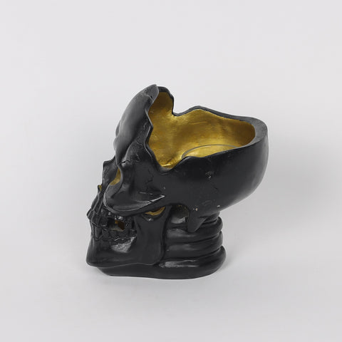 5.5*4*5.5''Black Skull Décor