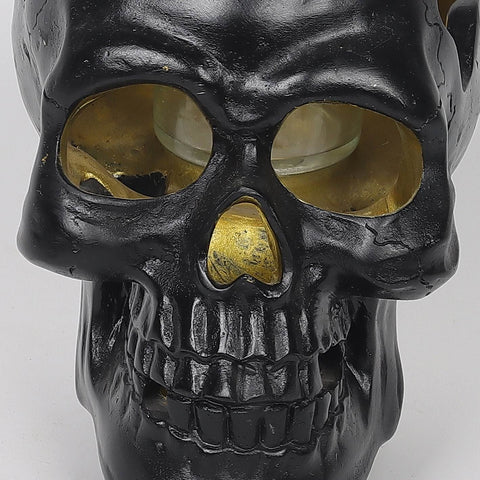 5.5*4*5.5''Black Skull Décor