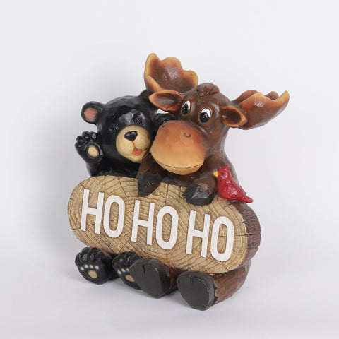 Christmas Resin Bear/Reindeer Décor