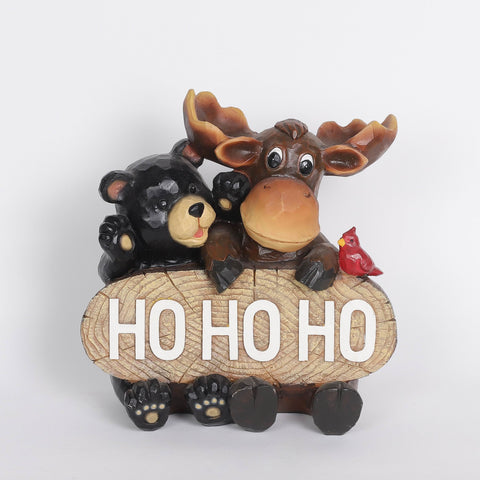 Christmas Resin Bear/Reindeer Décor