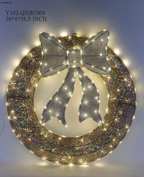Christmas PRE-LIT OUTDOOR decor