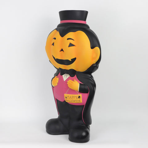 Halloween Vampire Blow Mold with LED Light – Indoor/Outdoor Lighted Decoration – Spooky Halloween Decor