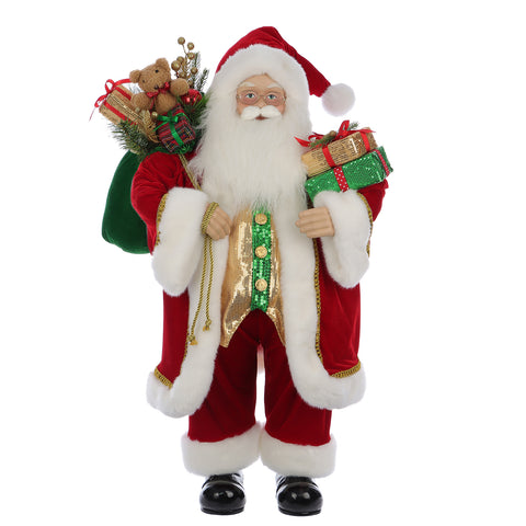 Père Noël en tissu de 36 pouces