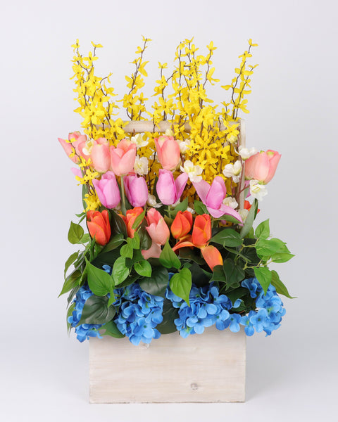 18*20*33 INCH MIXED FLORAL TABLE DÉCOR