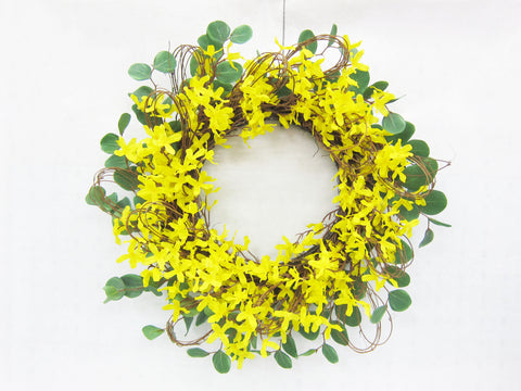 Faux Spring Floral 26 x 6 Inch Wreath