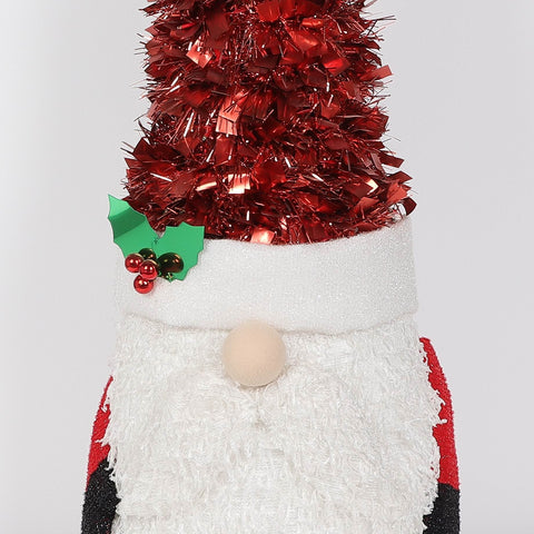 Christmas 16.0*11.0*41.0''Gnome Décor W/Lite