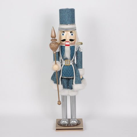 Christmas 7.5*7.5*32.0''Blue Nutcracker Décor