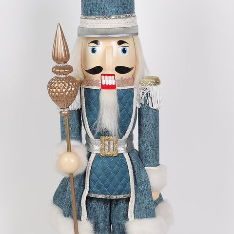 Christmas 7.5*7.5*32.0''Blue Nutcracker Décor