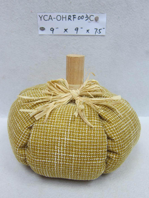 Fabric Fall Pumpkin