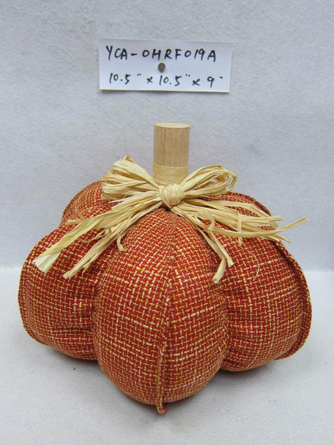 Fabric Fall Pumpkin