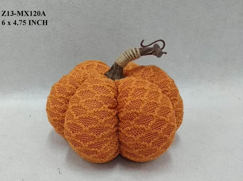 Fabric Fall Pumpkin