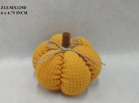 Fabric Fall Pumpkin