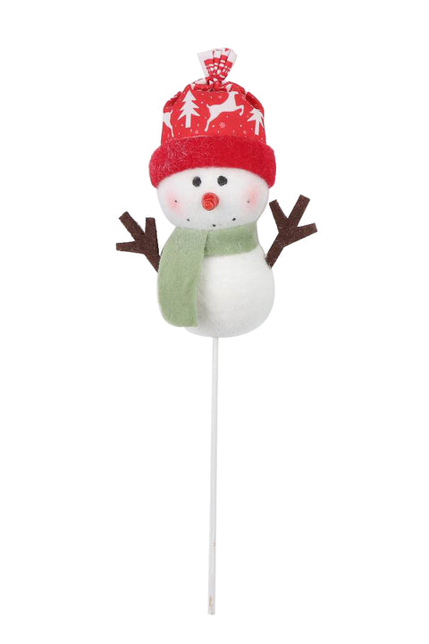 10" Snowman pick