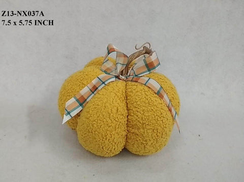 Fabric Fall Pumpkin