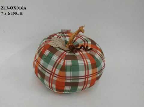 Fabric Fall Pumpkin
