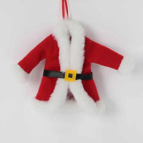 Santa Coat Christmas Ornament