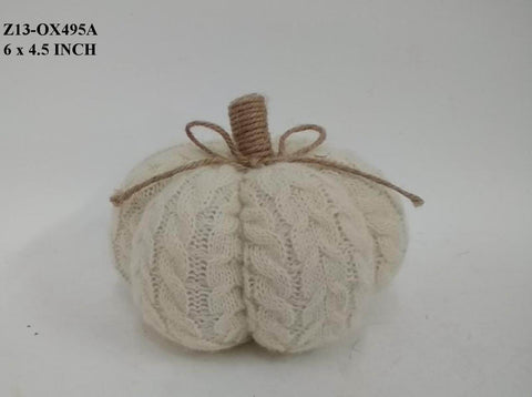 Fabric Fall Pumpkin