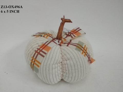 Fabric Fall Pumpkin