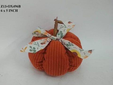 Fabric Fall Pumpkin