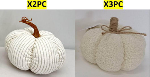 Fabric Fall Pumpkin