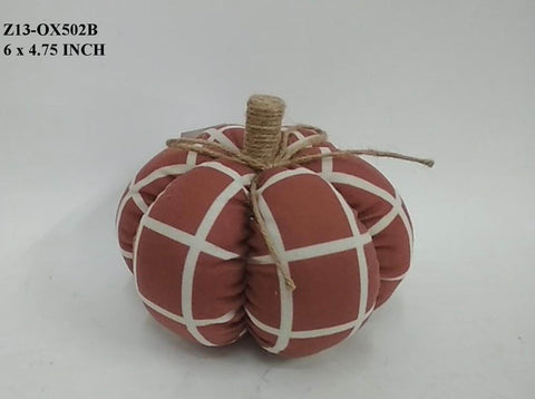 Fabric Fall Pumpkin