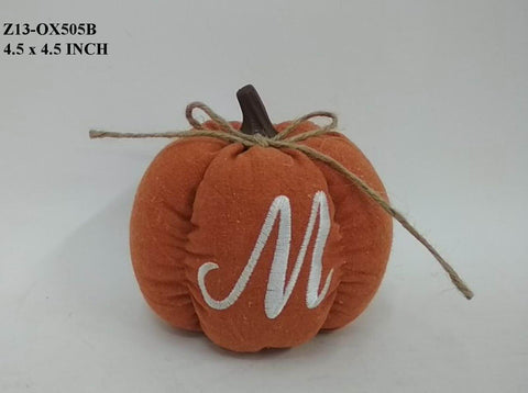 Fabric Fall Pumpkin