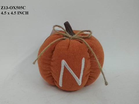 Fabric Fall Pumpkin
