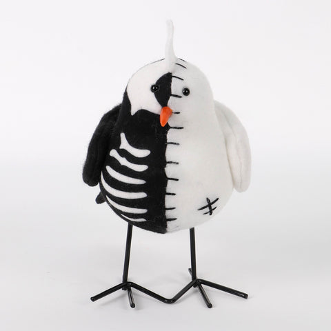 Halloween Fabric Bird: Spooky Decorative Accent