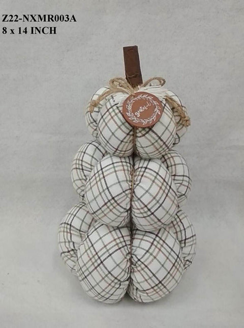 Fabric Fall Pumpkin