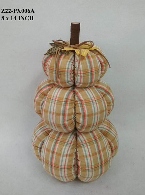 Fabric Fall Pumpkin