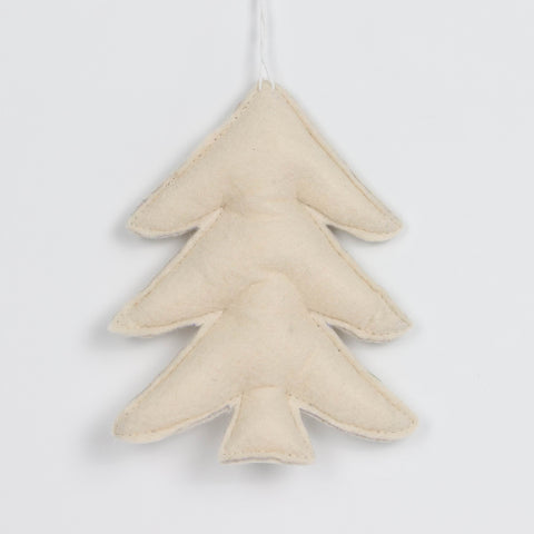 Christmas Fabric Tree Ornament
