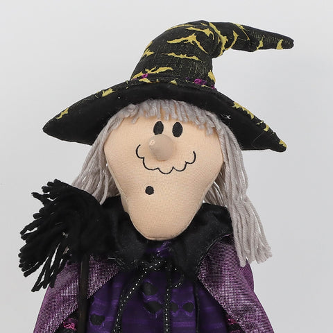 16"H Witch Decoration