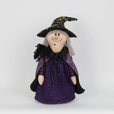 16"H Witch Decoration