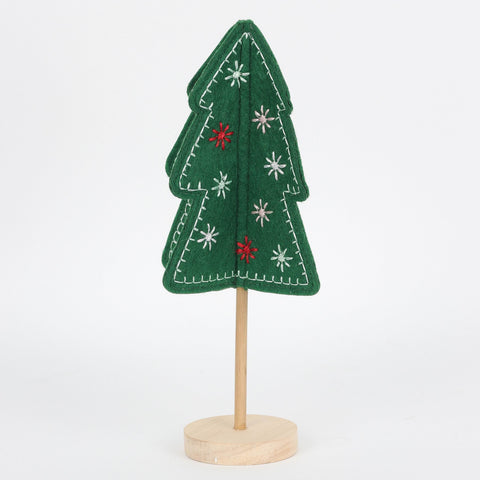 9In Fabric Grn Tree Tt
