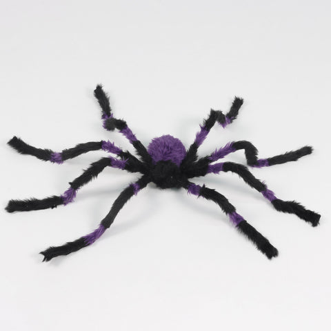 Halloween Giant Black Light-Up Spider Halloween Décor