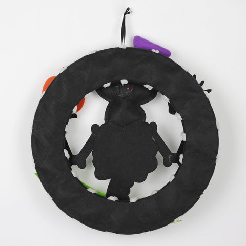 43*6*43Cm Skeleton Wreath Décor