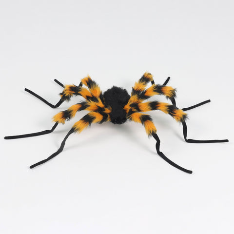 Halloween Light-Up Black and Yellow Spider Décor
