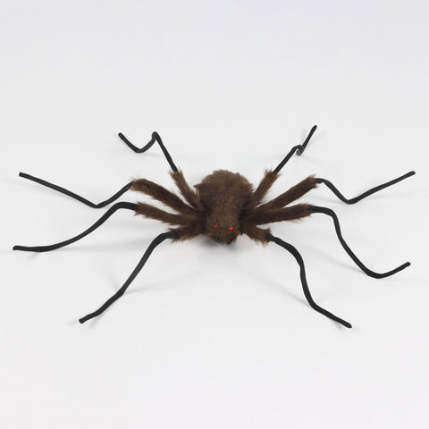 Halloween Black Spider with Brown Accents Halloween Décor
