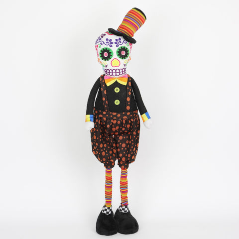 7.0*3.5*31.0'' Halloween Dod Male Skeleton Décor