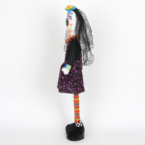 7.5*3.0*28.0''Halloween Dod Female Skeleton Décor