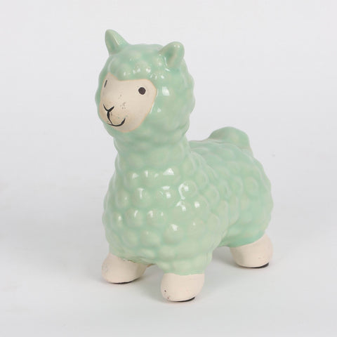 Ceramic Alpaca Decoration