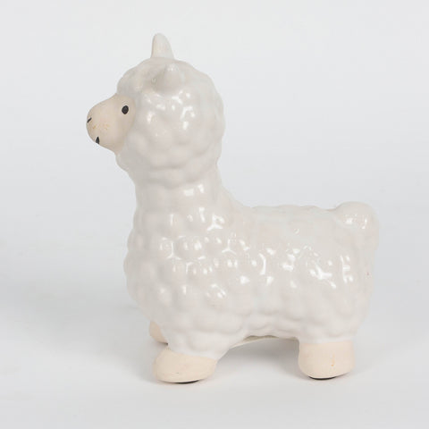 Ceramic Alpaca Decoration
