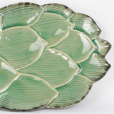 Ceramic Artichoke Plate Decoration