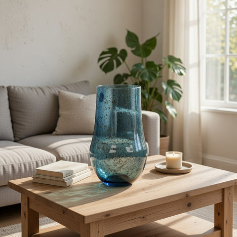Glass Vase Decoration | Glass Vase | Table Centerpiece