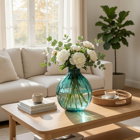 21.5*32Cm  Glass Vase Decoration | Glass Vase | Table Centerpiece