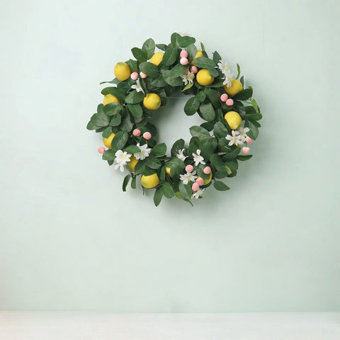Couronne de citron artificielle