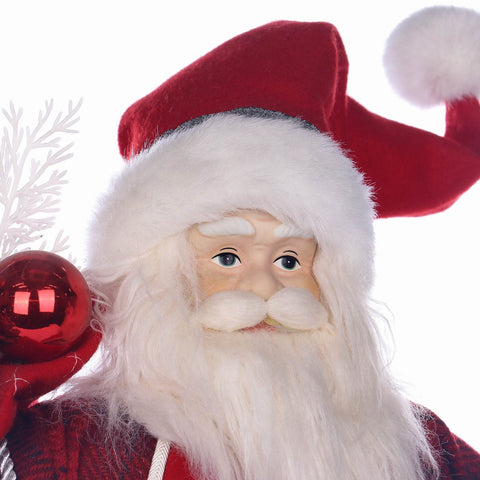11*8*18'' CHRISTMAS RED SANTA DÉCOR