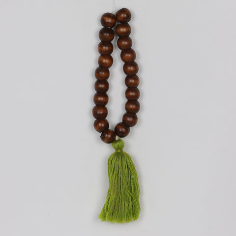 15'' . Bead+Knitting Wool Hanging