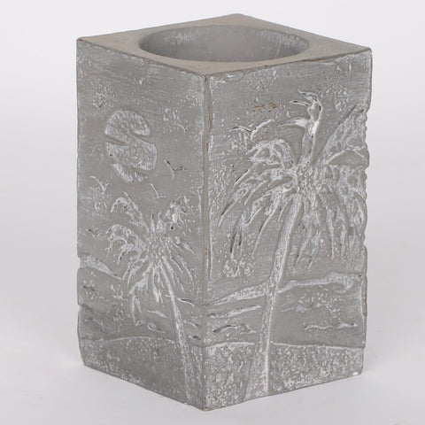 3.5*3.5*4''Resin Candle Holder Décor