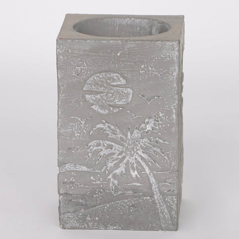 3.5*3.5*4''Resin Candle Holder Décor